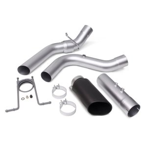 Chevrolet Silverado 3500 Performance Exhaust - Banks Power - Monster Exhaust System, Single Exit - Black - `17-`19
